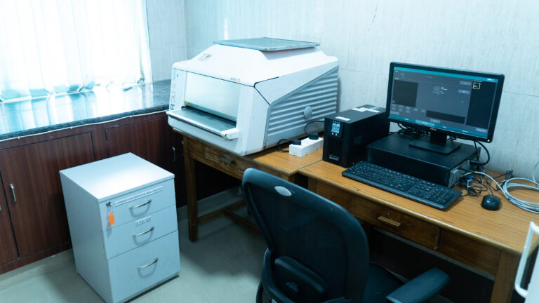 X-ray documentation area